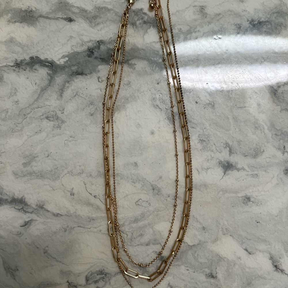 target layered necklace